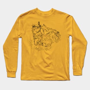 Insta cat design Long Sleeve T-Shirt